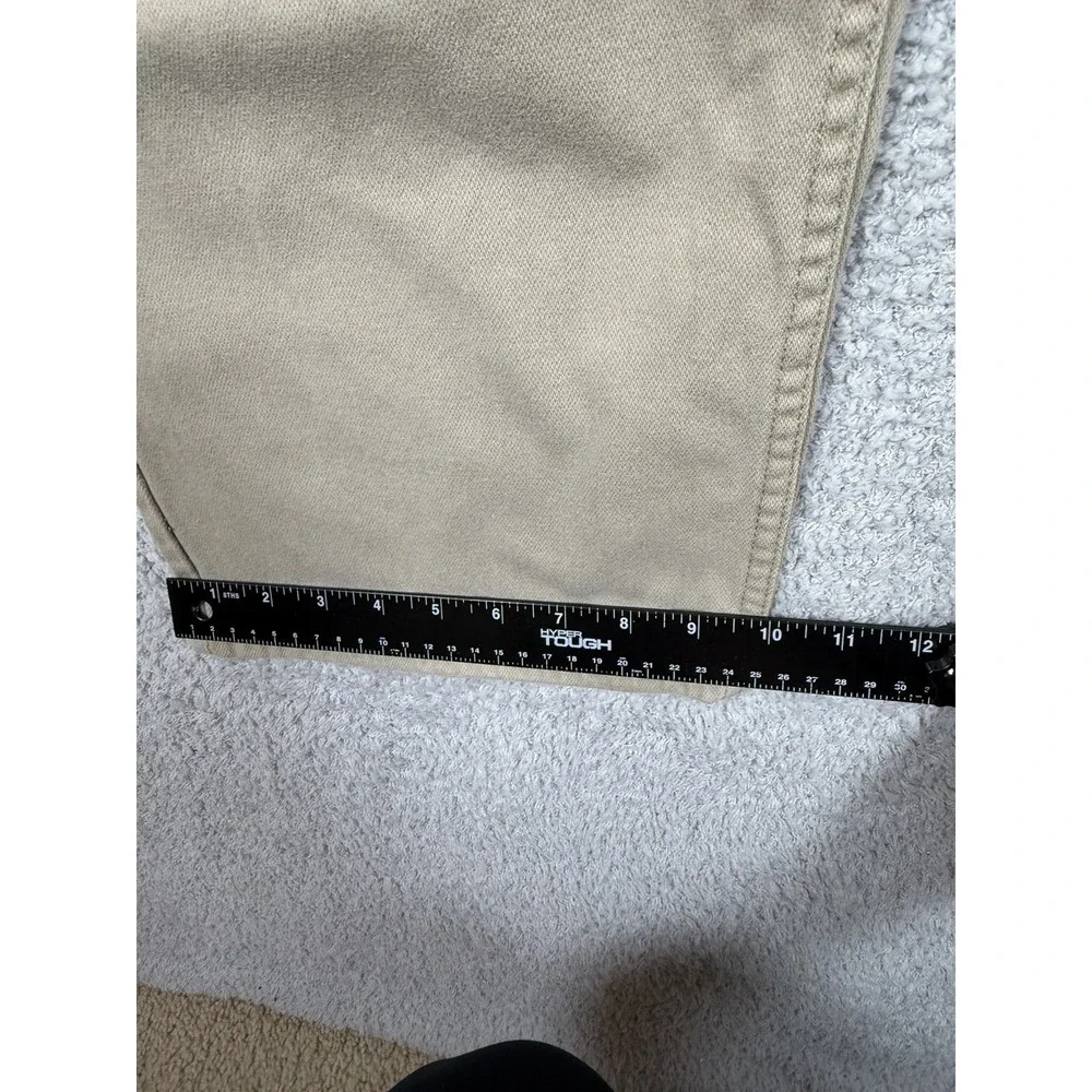 Vintage 90s Levis L2 Pants Mens 34x32 Beige Cargo Baggy Skater Workwear Cotton‎